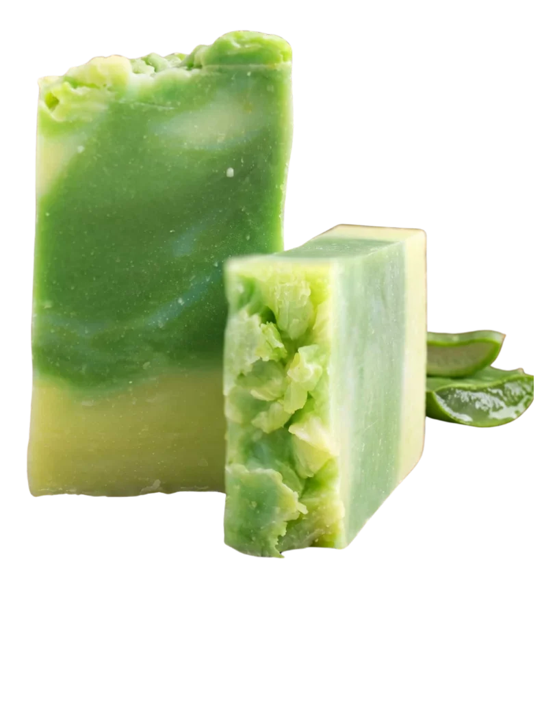 Jabón Artesano de Aceite de Oliva y Aloe Vera